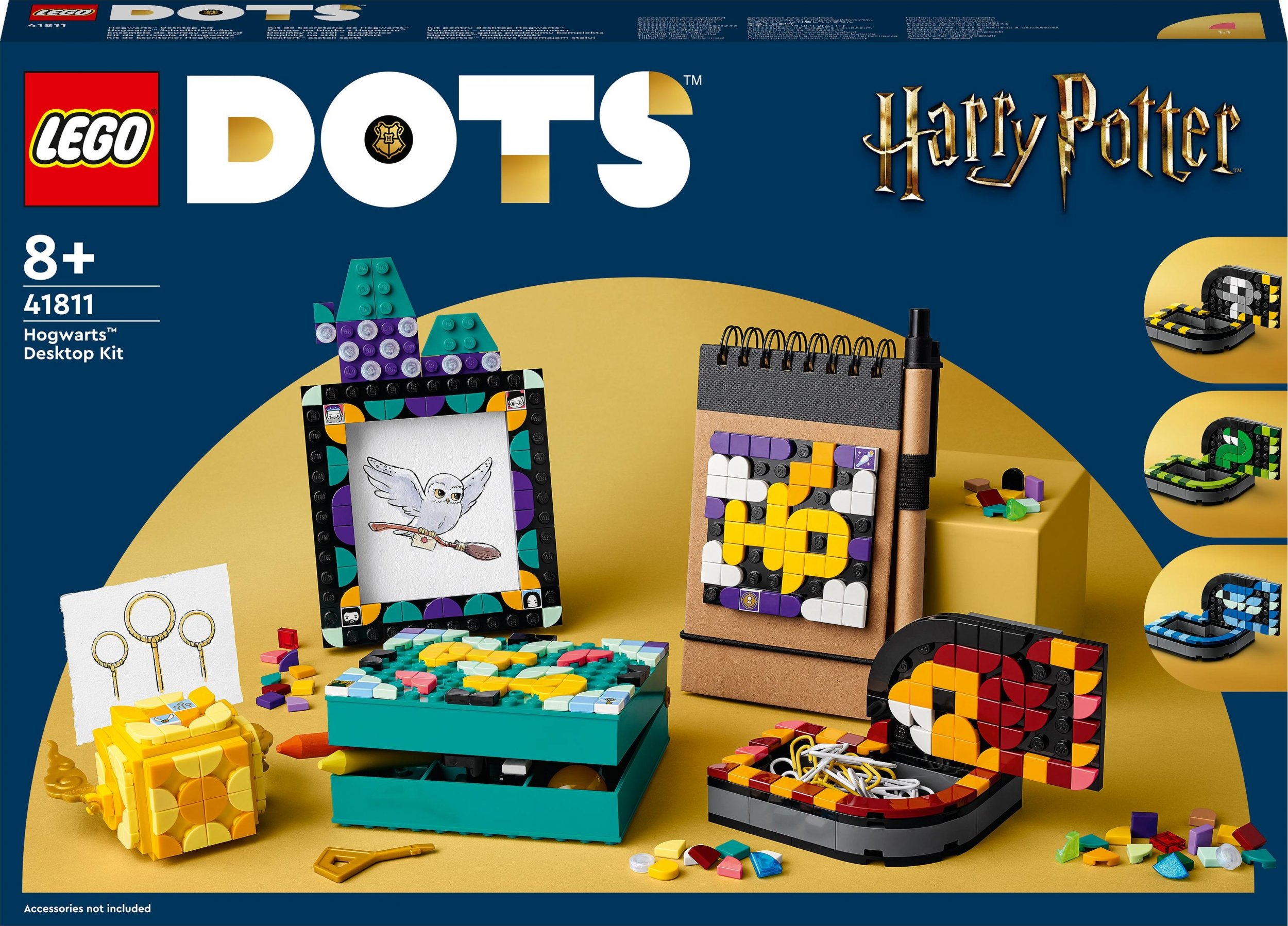 LEGO Dots Zestaw na biurko z Hogwartu™ (41811)
