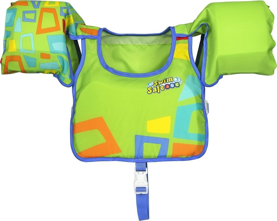 Bestway Plavecká vesta BESTWAY Aquastar Swim Pal 32174 - zelená