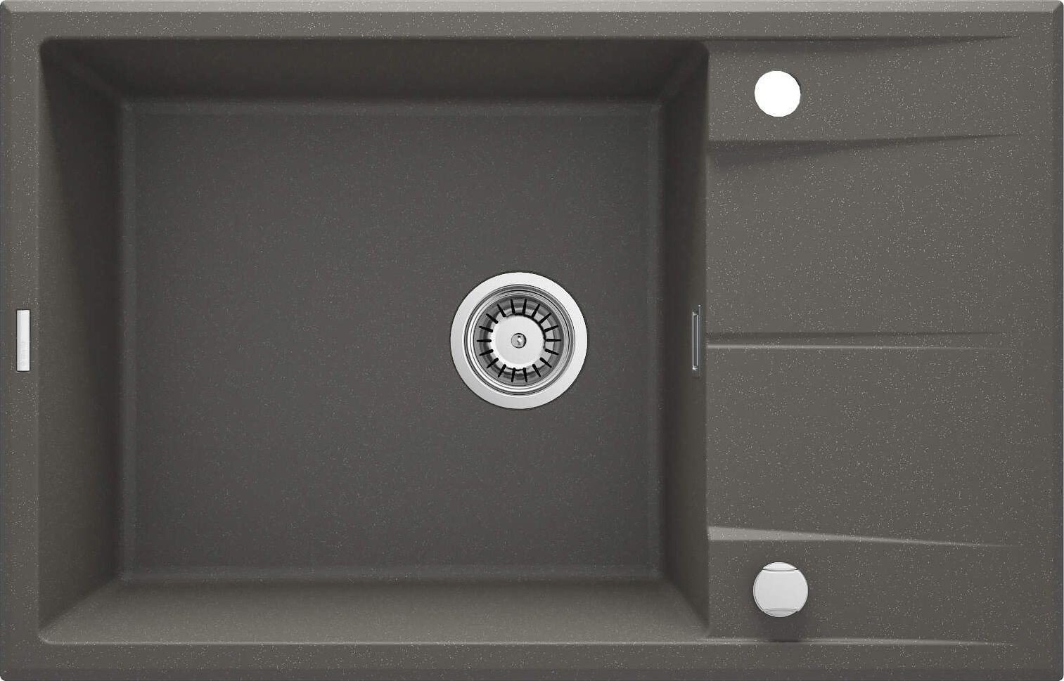 Zlewozmywak Deante Eridan granitowy 1-komorowy z ociekaczem