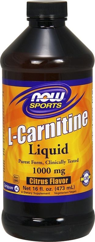 NOW Foods NOW Foods - L-Karnityna, 1000mg, Cytrynowy, 450 ml