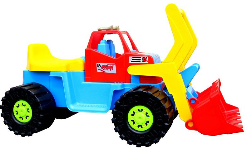 Lazur Mix Jeździk Koparka Kolorowy (22059)