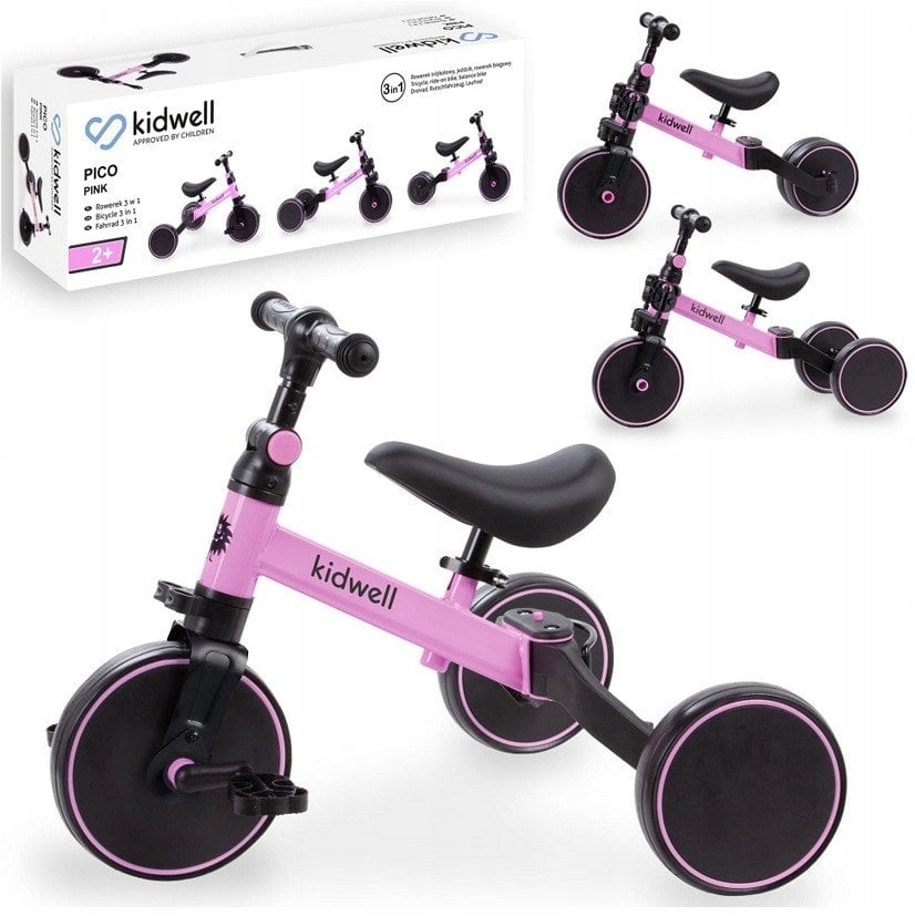 ROWEREK 3w1 PICO PINK ROSE 5906601706523