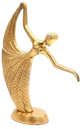 Złota figurka dekoracyjna Tancerka - VIR2
