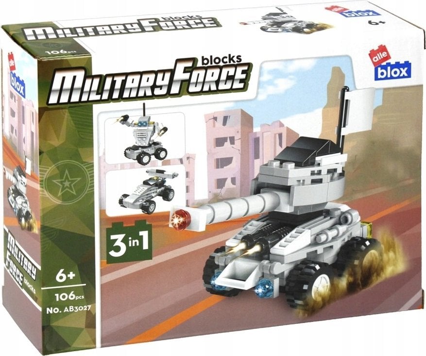 ALLEBLOX KLOCKI KONSTR ALLEBLOX MILIT 98EL 19X14X5 PUD 1