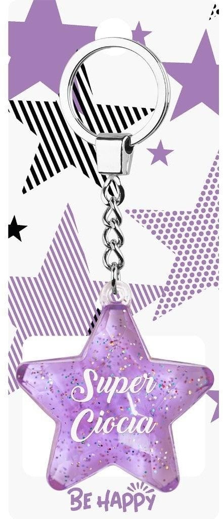 Be Happy Brelok Gwiazdka Super Ciocia