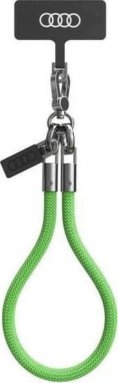 Audi Audi uniwersalna smycz do telefonu 28cm 8mm zielony/green AU-HSL8-R8/D1-GN