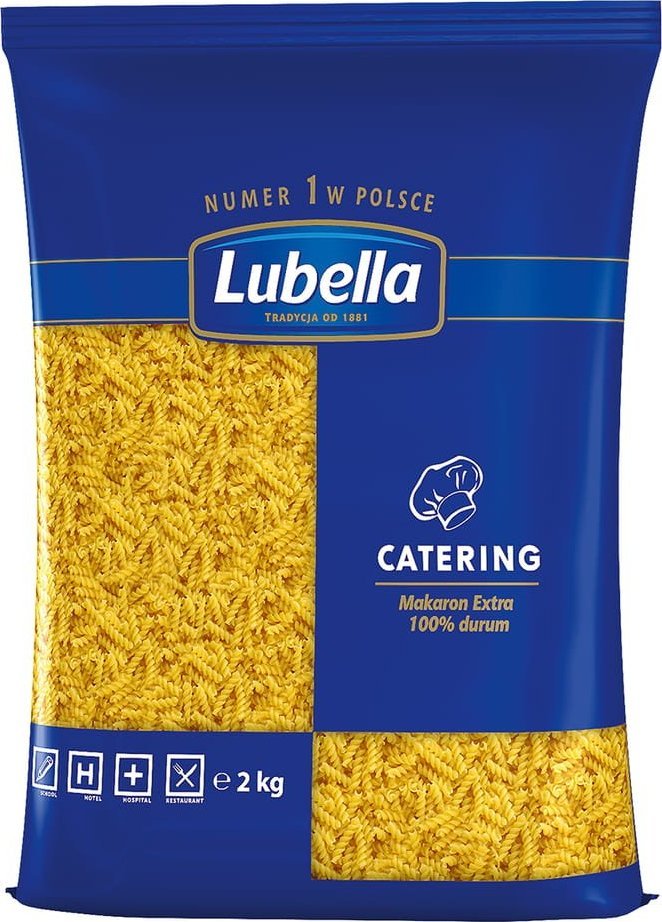 Lubella Catering Makaron świderki 2 kg