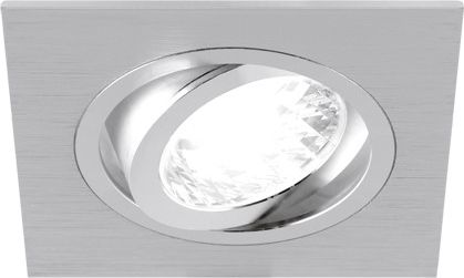 IDEUS Oprawa sufitowa wpuszczana GU10 ALUM D SILVER IDEUS 0971