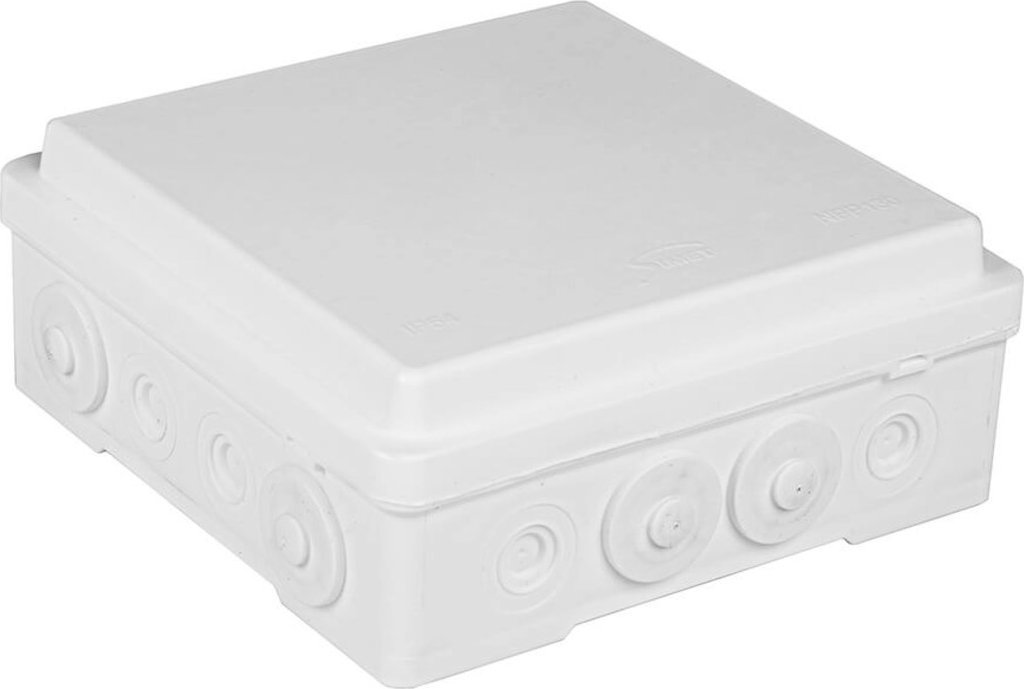 Simet Puszka naścienna przyłączeniowa NPP130 biały, SIMET