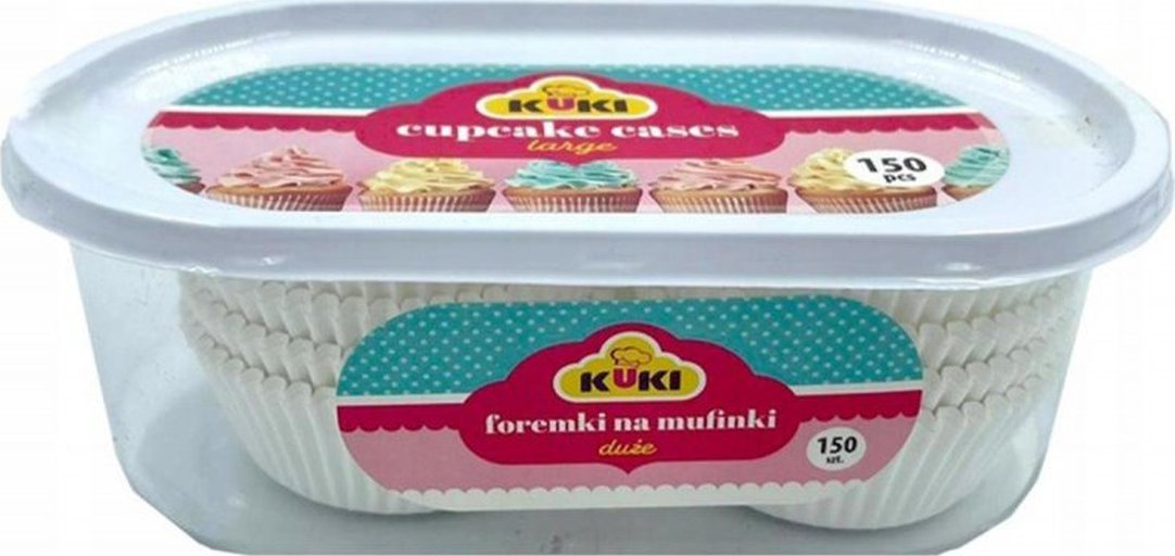 Kuki Foremki Papierowe do Mufinek 150 szt.