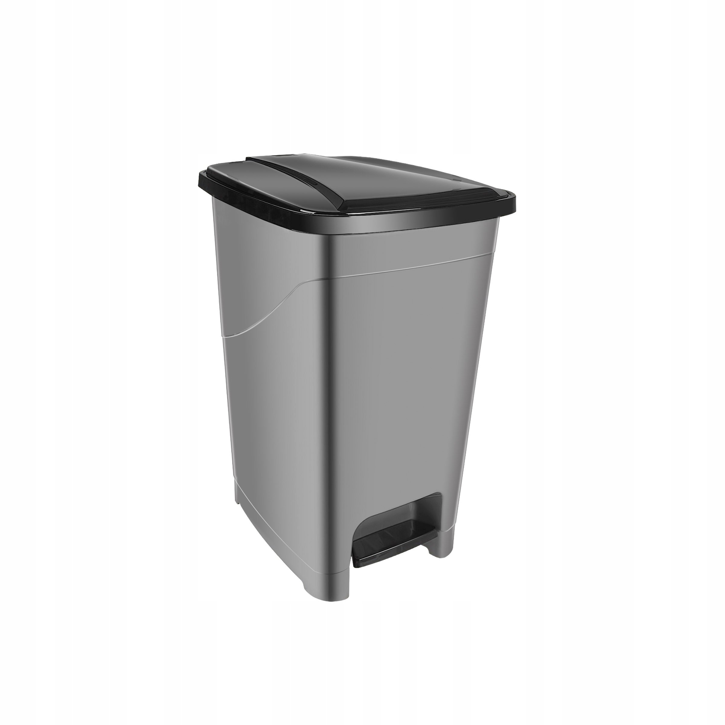 Kosz na śmieci Katex na pedał szary (340626)