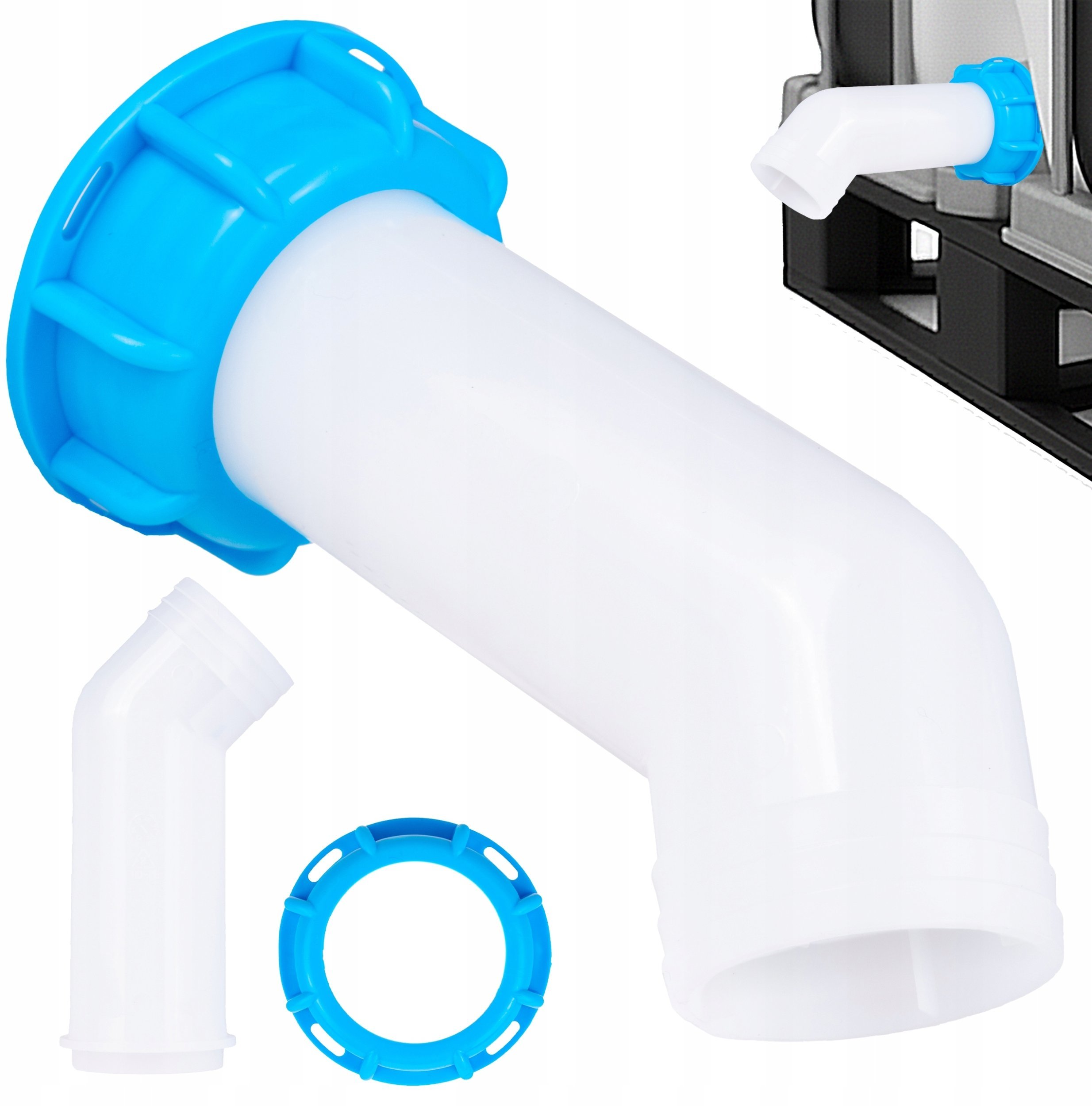 Przedłużka IBC z nakrętką S60x6 (85)