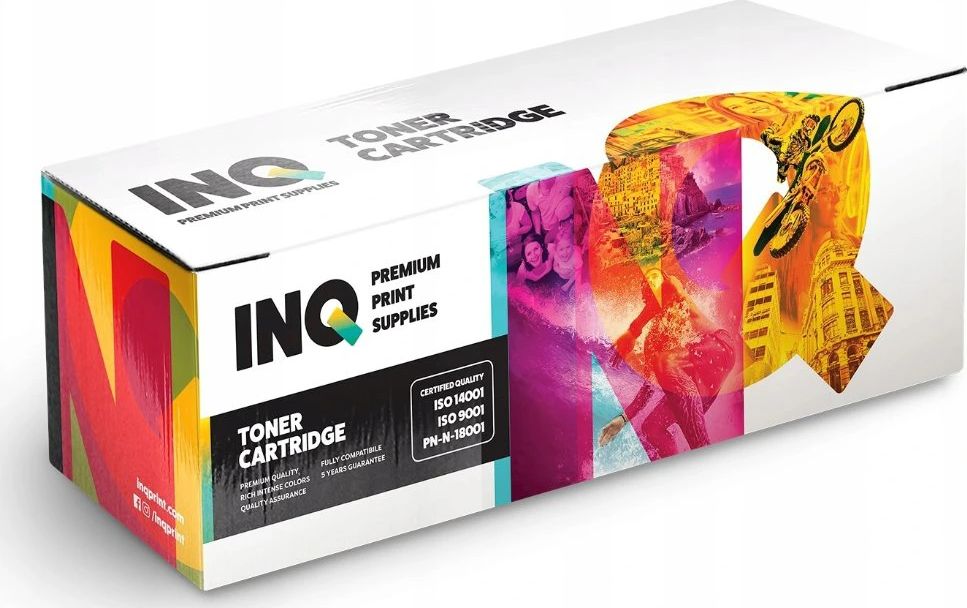 Toner INQ Black Zamiennik 55X (TONER INQ CE255X)