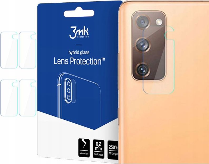 3MK SZKŁO HYBRYDOWE 3MK LENS PROTECTION GALAXY S20 FE