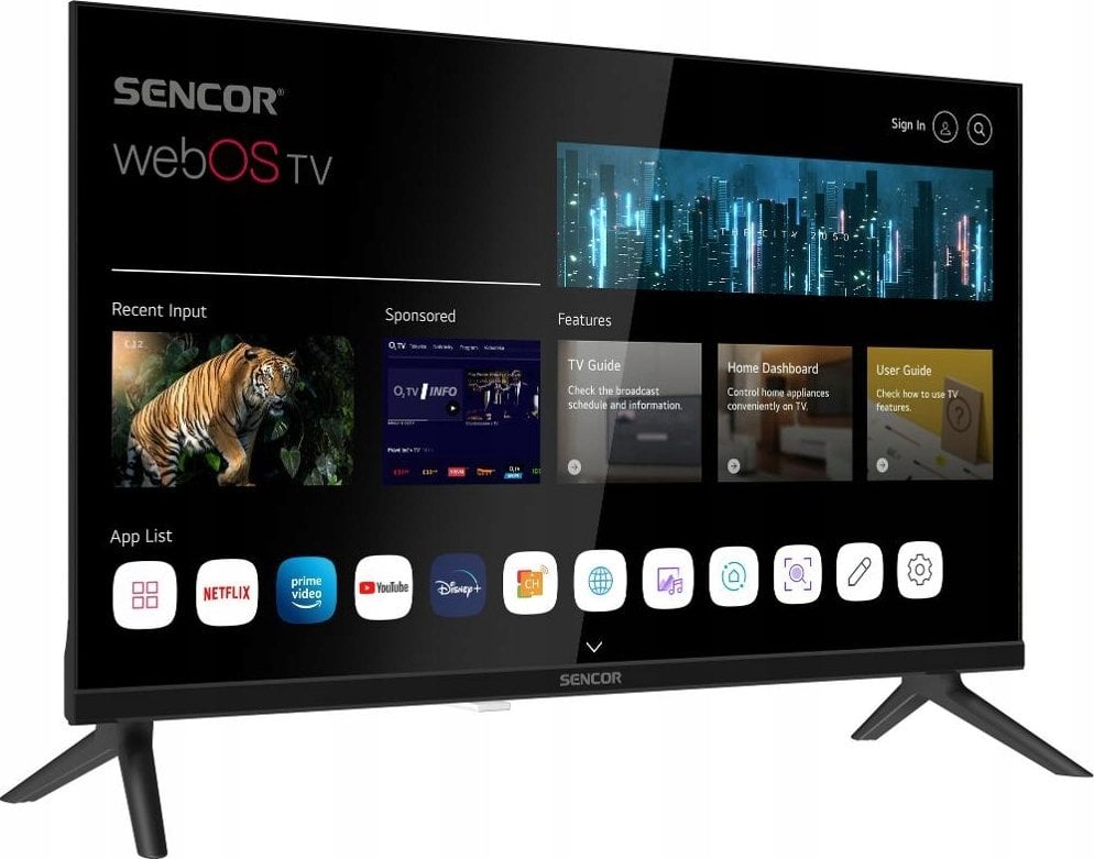 SLE 24S830MB WEBOS SMART TV 12V SENCOR