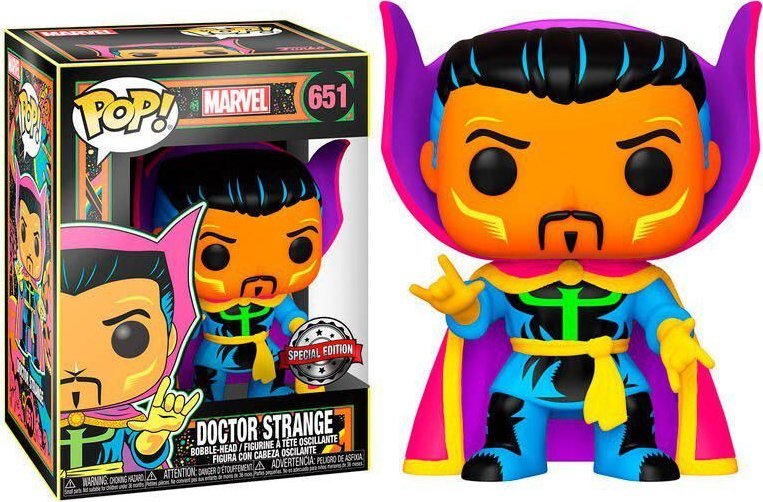 Figurka Funko Pop FUNKO POP Marvel: Black Light - Dr. Strange