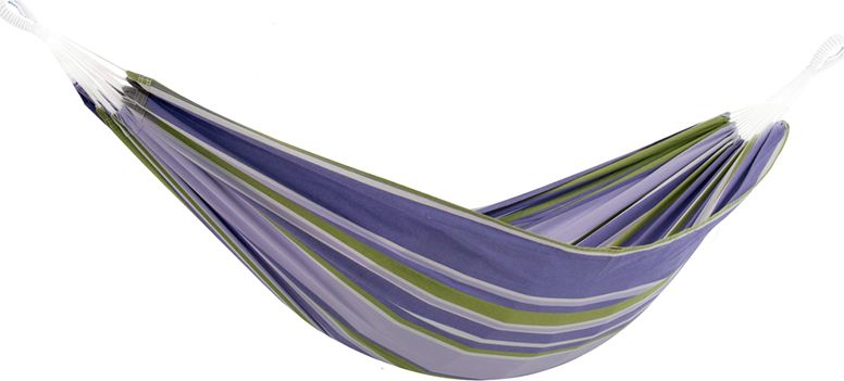Brazilian Brazilian Hamak dwuosobowy, fioletowo-zielony BRAZ2