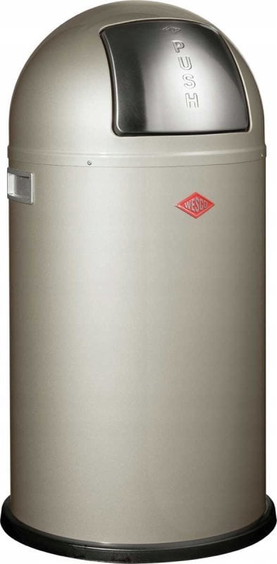 Kosz na śmieci Wesco Kosz na śmieci n. srebrny 50l Pushboy Wesco