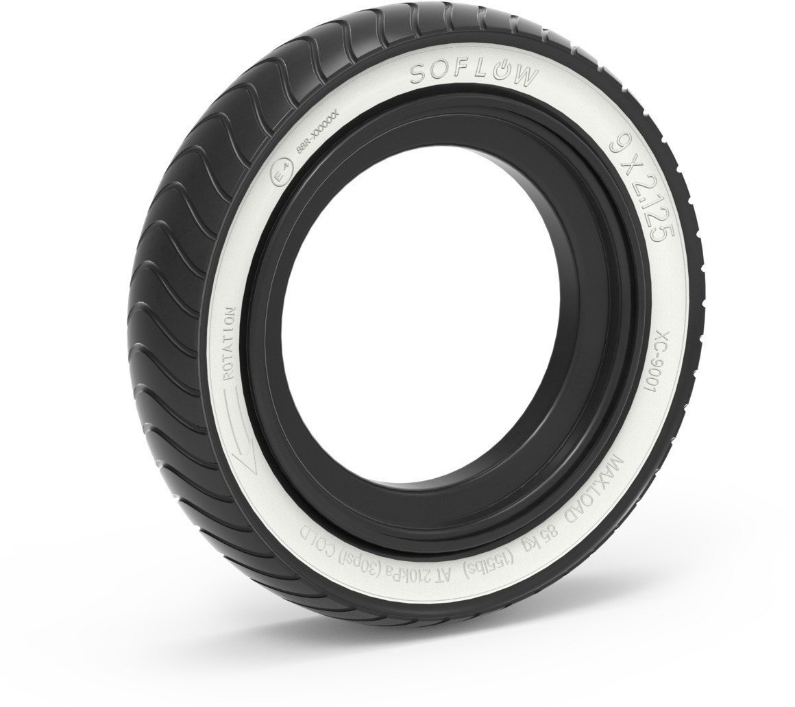 SoFlow TIRE REFLECTIVE 9 X 2.125"