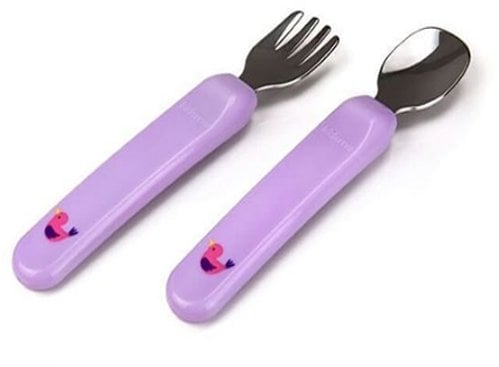 Akcija! Kidsme karotīte un dakšiņa Lavander no 6 mēn. 140301 LA