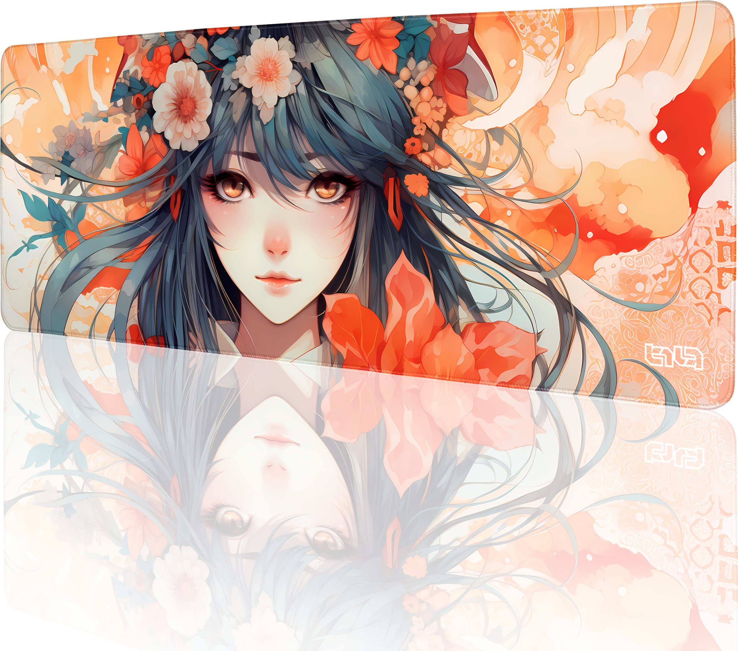 Podkładka Tilt PODKŁADKA POD MYSZKĘ XXL Kitsune 80x30 TILT Duża Antypoślizgowa XL