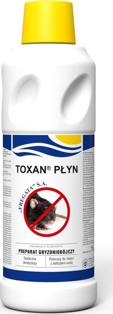 Fregata Trutka Na Szczury W Płynie Toxan 1L