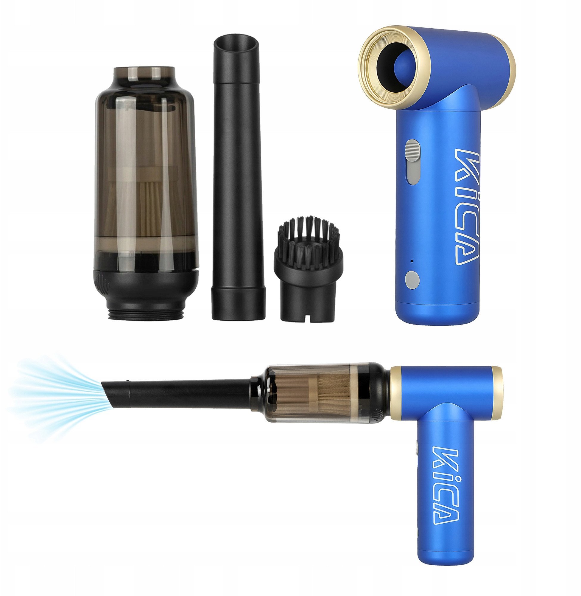 Feiyu Tech KiCa Jet Fan 2 -ladattava ilmapuhallin, sininen