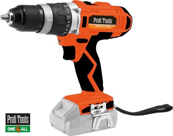 Wiertarko-wkrętarka Profi Tools Akumulatorowa wiertarka udarowa Profi Tools One-4-All 20 V