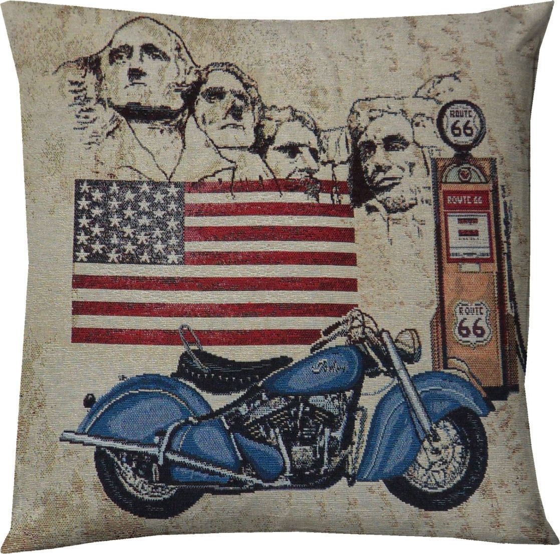 Miss Lucy Dwustronna poszewka dekoracyjna Miss Lucy United States 45 x 45