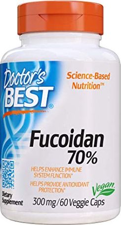 DOCTORS BEST Doctor's Best - Fucoidan 70%, 300mg, 60 vkaps