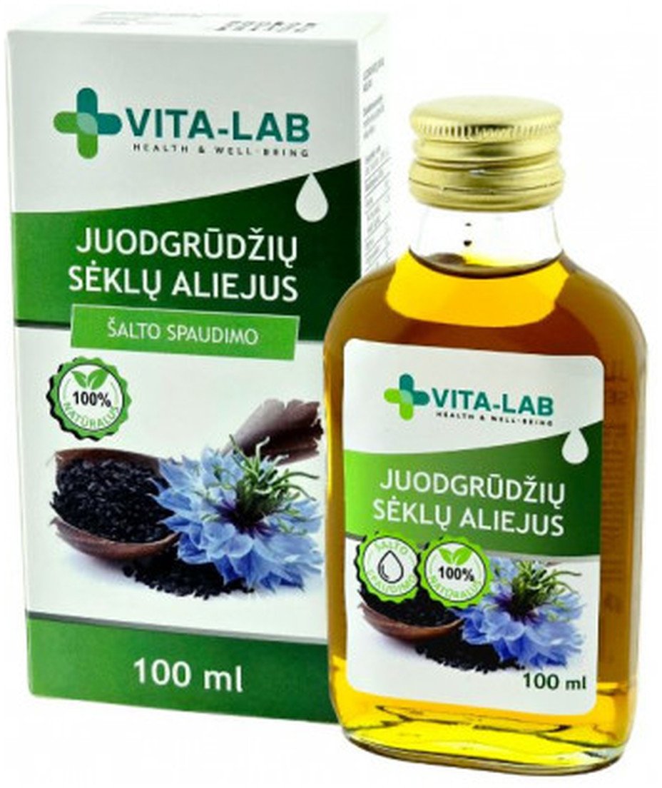 Vita-Lab Olej z czarnuszki 100% naturalny 100ml