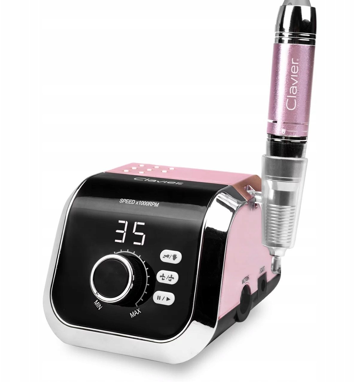 CLAVIER_Profesjonalna frezarka do paznokci 65W FX 620 Rose Gold