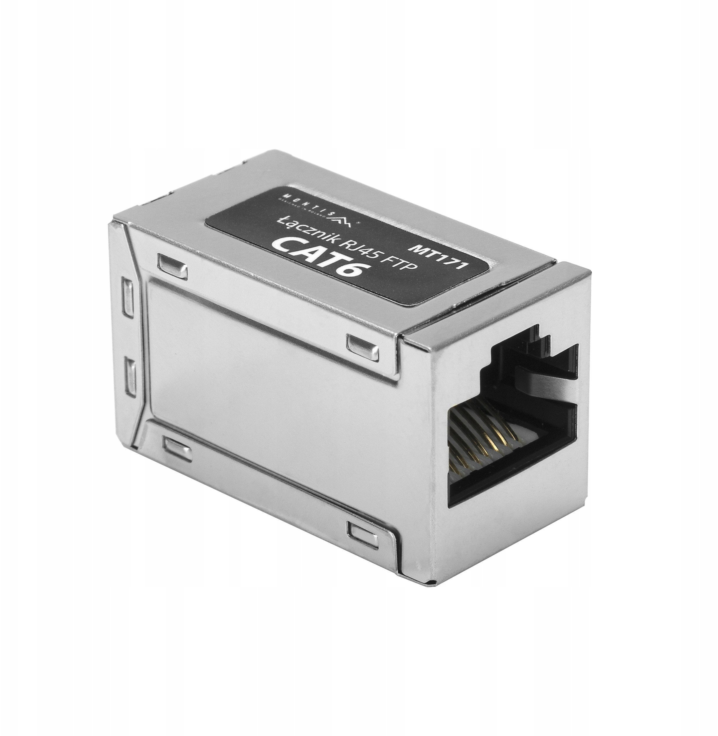 Łącznik RJ45 ekranowany FTP Cat. 6 Montis MT171