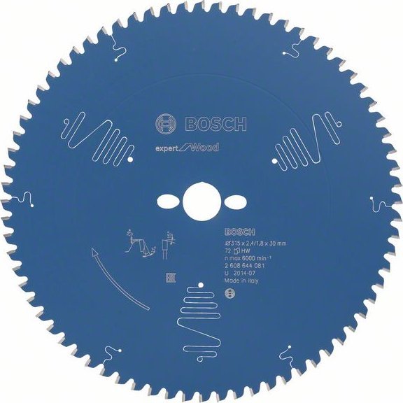 Bosch Bosch circular saw blade Expert for Wood, ? 315mm, 72T