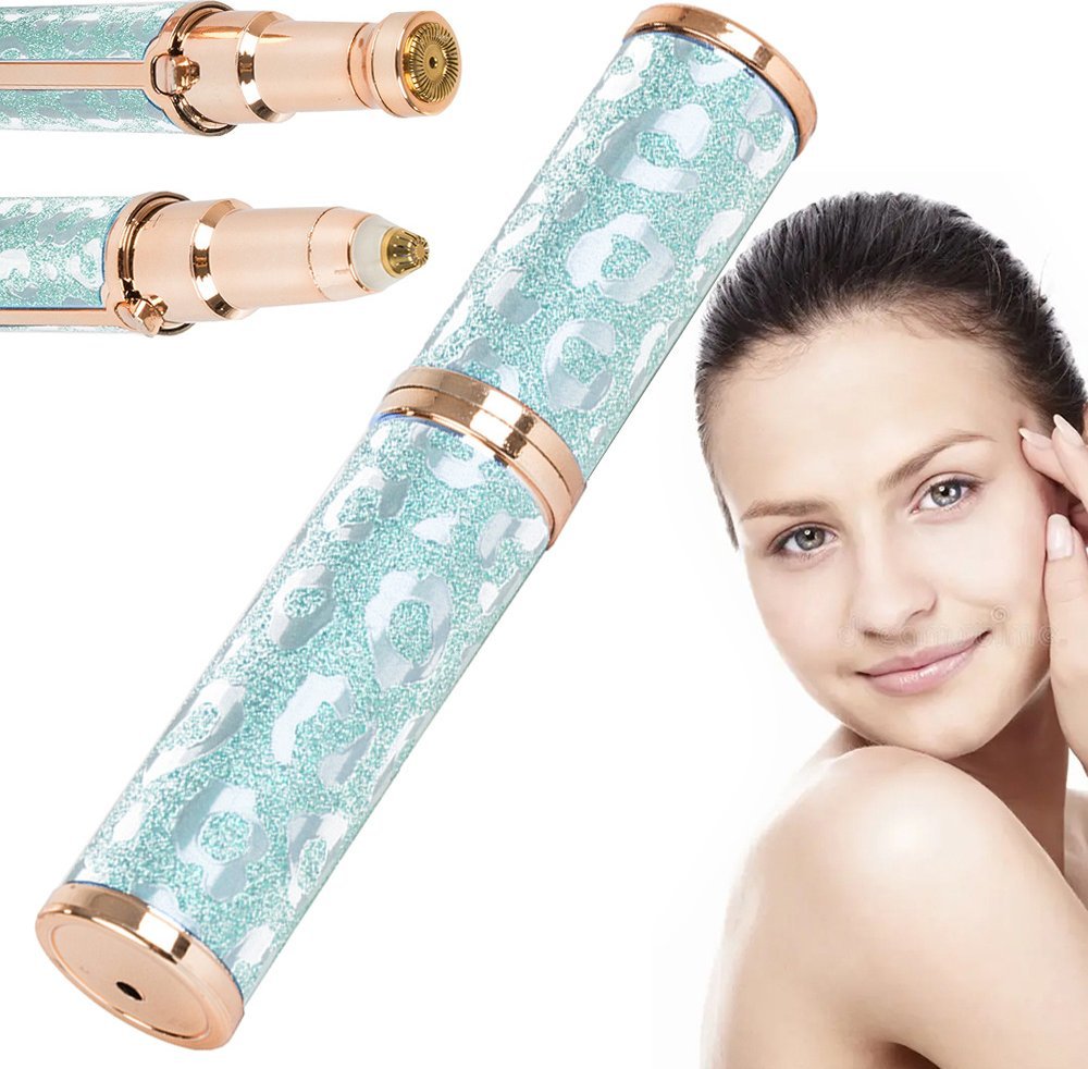 Verk Depilator do twarzy golarka trymer do ciała twarzy brwi led dla kobiet Depilator do twarzy golarka trymer do ciała twarzy brwi led dla kobiet