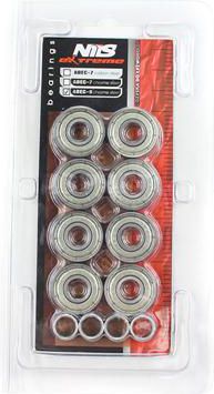 Nils Extreme ABEC-9 carbon łożyska (8 szt.) (16-31-001)