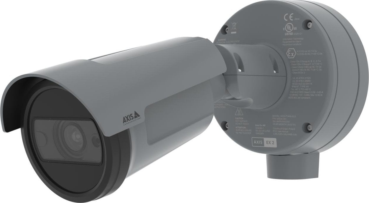 Axis Axis 02534-001 kamera przemysłowa Pocisk Kamera bezpieczeństwa IP Wewnętrz i na wolnym powietrzu 3840 x 2160 px Sufit / Ściana