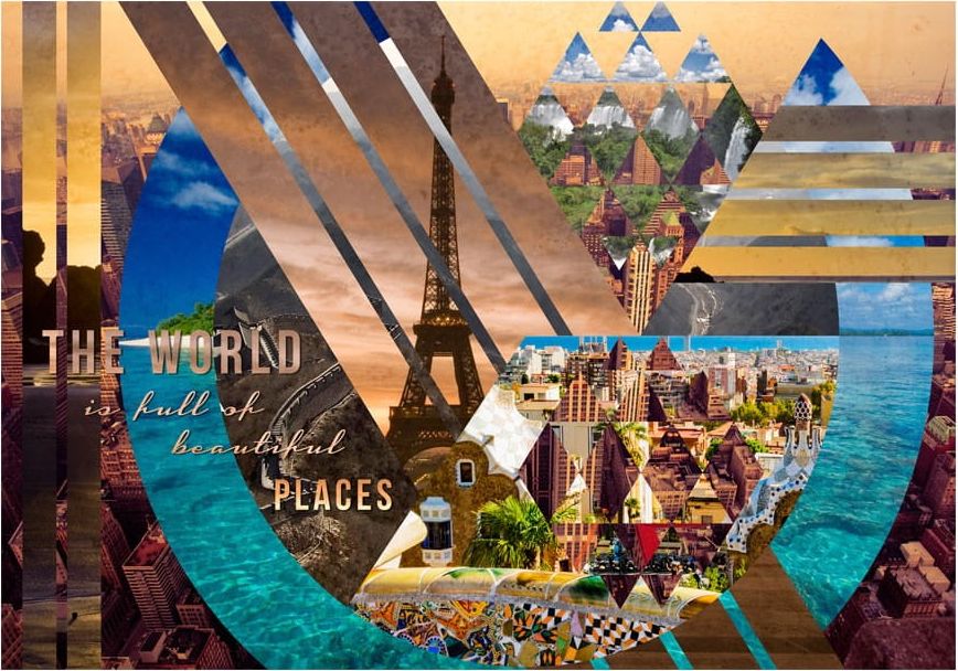 DecoNest Fototapeta - The world ... - 150X105