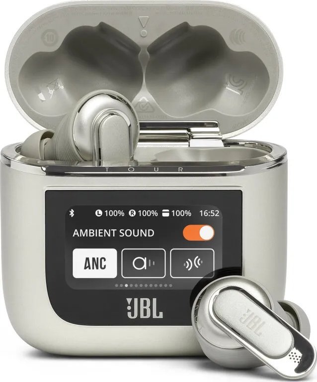 Słuchawki JBL Tour Pro 2 szare (JBLTOURPRO2CPG)