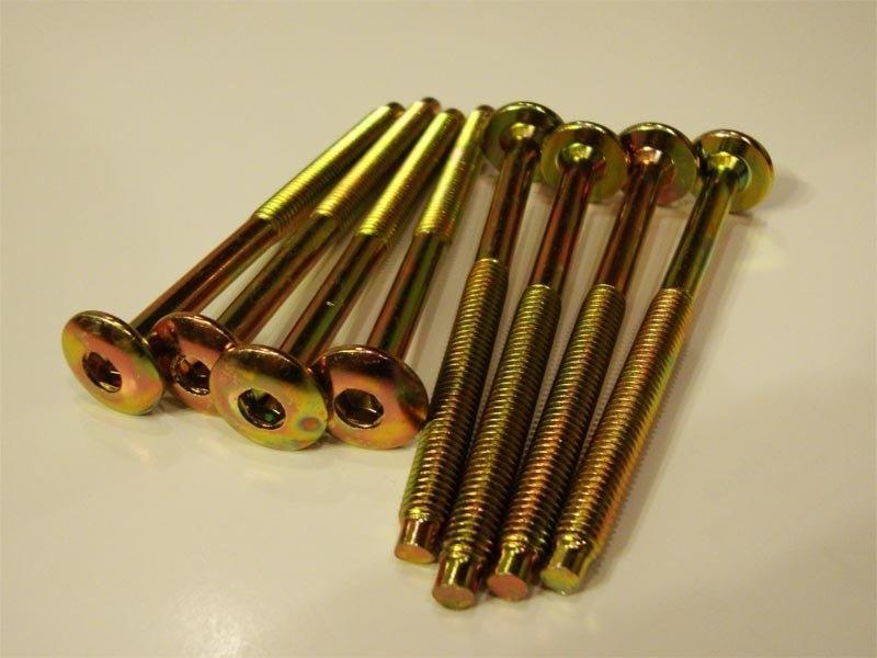 WKRĘT MEBLOWY OCYNKOWANY ŁEB PŁASKI 6*30MM [jm.KG] - 198 6*30 ZN