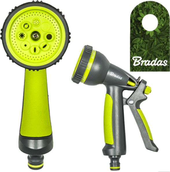 Bradas Pistolet ogrodowy 8 funkcyjny LIME LINE LE-5106 BRADAS 4406