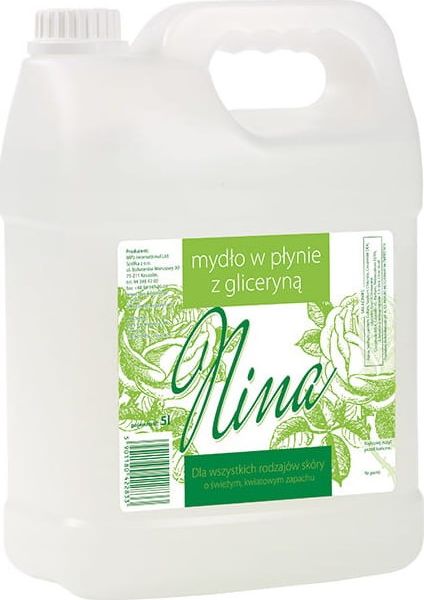 Nina Glicerynowe mydło w płynie - 5 l