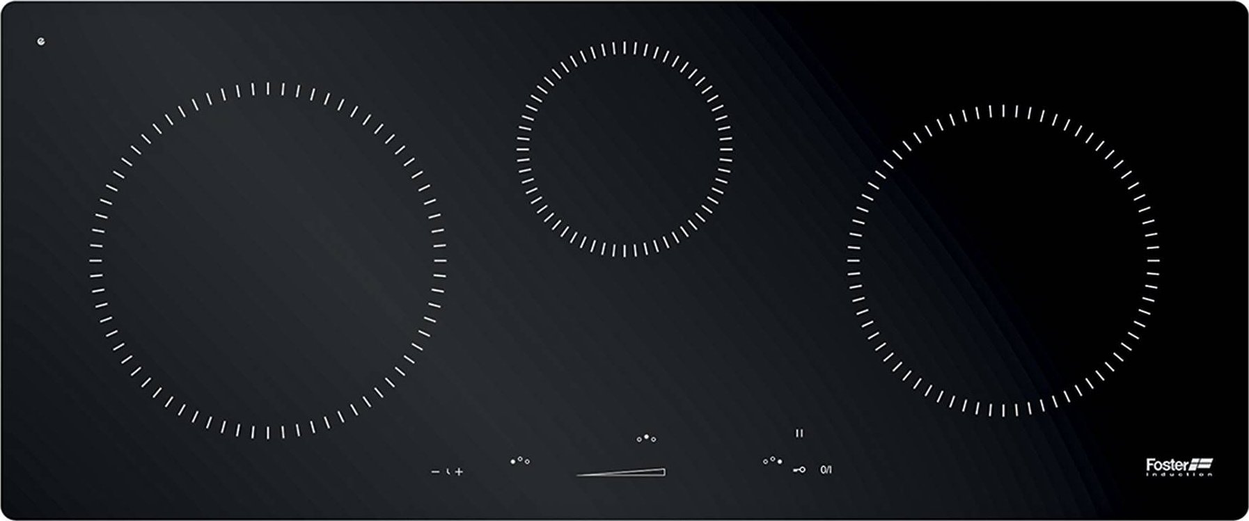 Płyta grzewcza Foster Foster 7374300 S1000 Płyta indukcyjna 84x35 cm czarna
