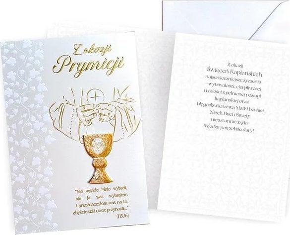 HENRY Karnet B6 Prymicja