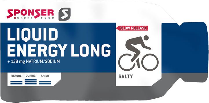 Sponser Żel energetyczny LIQUID LONG ENERGY neutralny pudełko 40x35g