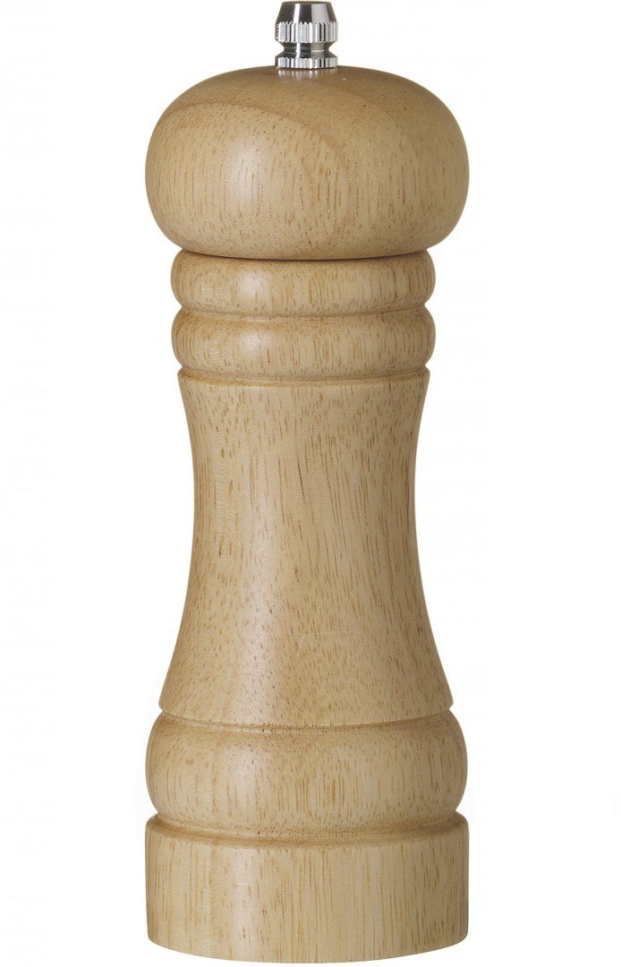 Młynek do przypraw Hendi Młynek do mielenia soli jasne drewno śr. 57 x 165 mm - 469712