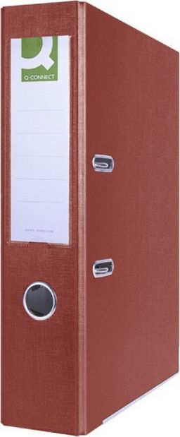 Segregator Q-Connect Hero 2-ringowy A4 75mm bordowy (KF15998)