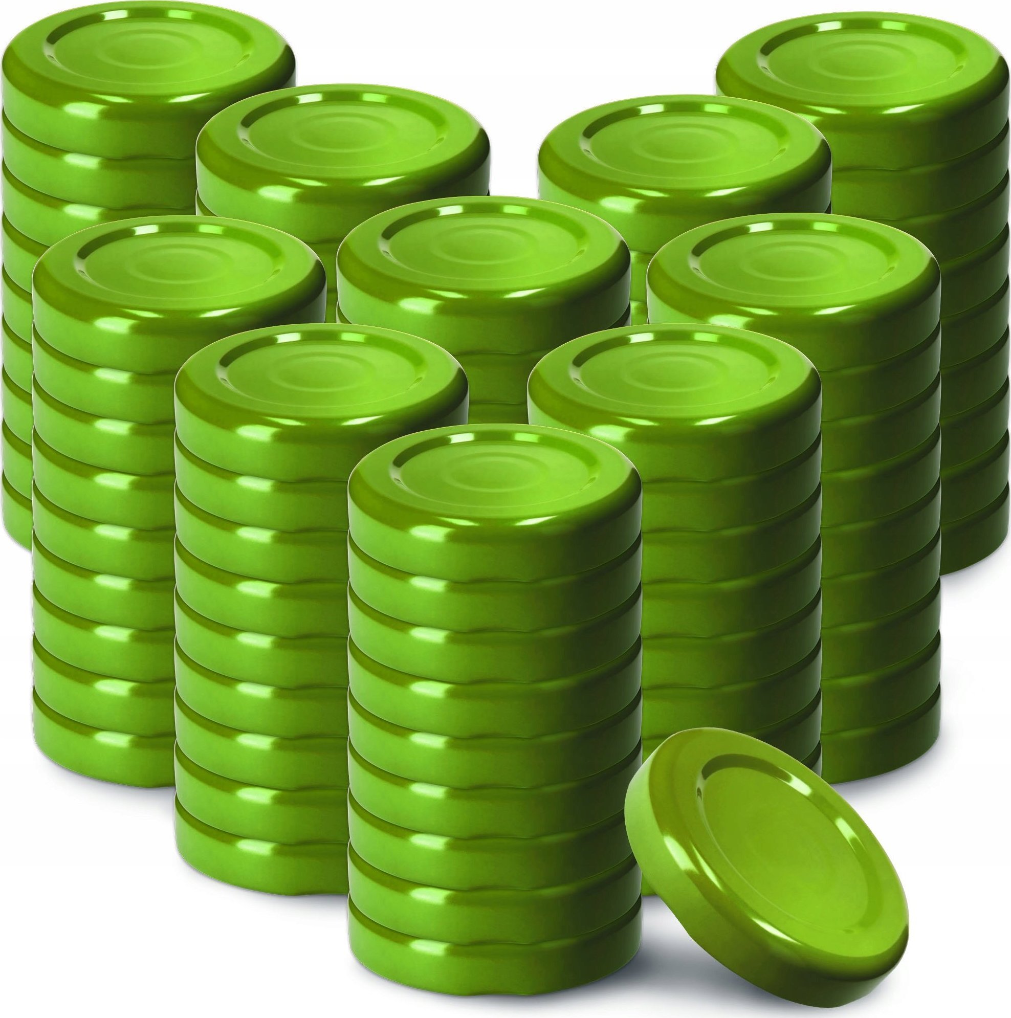 Kadax Zakrętki Wieczka Do Słoików Butelek 100 szt fi 43