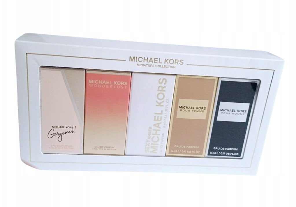 Set, Michael Kors, Miniatures, Eau De Parfum, For Women, 5 pcs, 5 ml *Miniature For Women