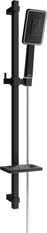 Zestaw prysznicowy Mexen Mexen DQ54 zestaw prysznicowy suwany, czarny/chrom - 785544581-17